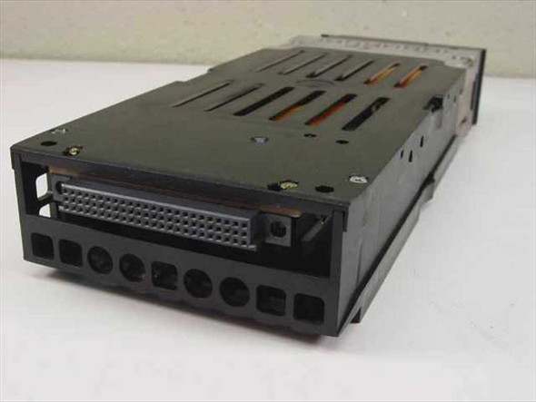 IBM 88G8199 SSA hard drive caddy rear/side view showing SSA connector interface and bottom retention tabs