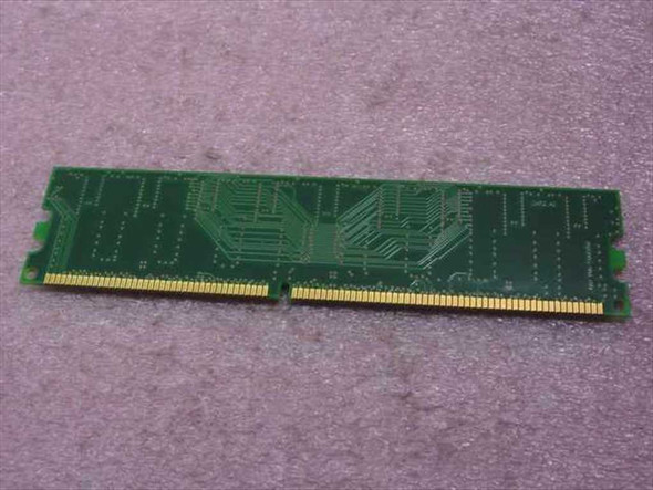 Compaq 175924-001 256MB DDR PC2100 DIMM — rear PCB view showing gold edge connector contacts