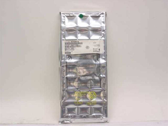 Motorola Freescale MCF5206FT33 ColdFire V2 DRAM Controller IC in sealed ESD moisture-barrier bag, front view showing green moisture indicator dot