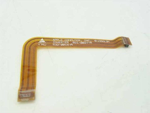 Apple 821-0027-A inverter ribbon cable — label side showing Apple Computer Inc. copyright 1993/94, part numbers 821-0027-A and 632-0016-A printed on the flexible flat cable