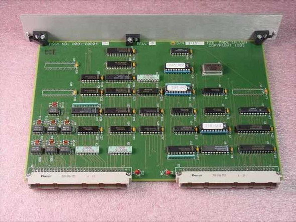 IVS Accuvision 200 0001-00004 CIR Board – front component side showing ICs and dual card-edge connectors