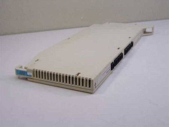 Avaya AT&T 800 GS/LS Merlin PBX module – angled view showing port side and blue label