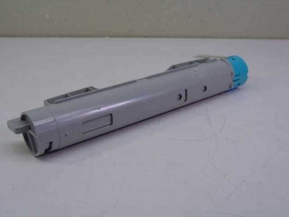 Media Sciences MSTC6200C TC6200C cyan toner cartridge – right side view showing full cartridge body and cyan end cap