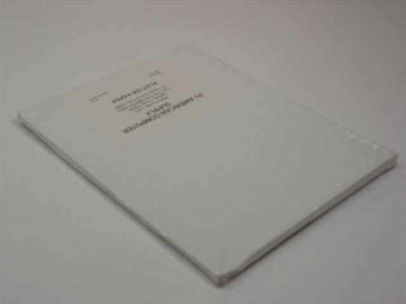American Computer Supply #4740 Plotter Paper pack — angled rear view showing thickness of 50-sheet stack