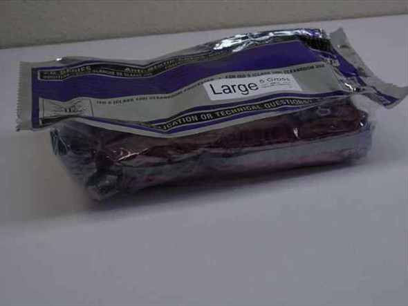 QRP 7CL Large Anti-Static ESD Latex Finger Cots 5 Gross 720pc — sealed outer bag with label visible