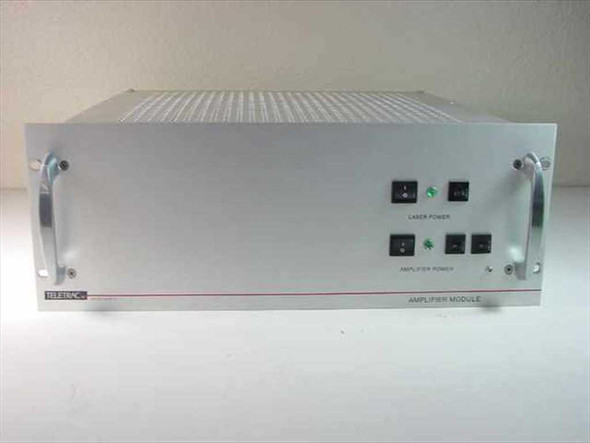 Teletrac VC4027-000-0017 Rackmount Laser Amplifier Module – front panel view showing Laser Power and Amplifier Power controls
