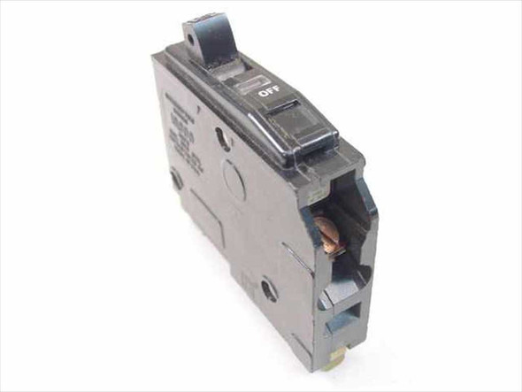 Square D KZ-956 Type 00 Circuit Breaker – right side view showing terminal lug and copper conductor connection