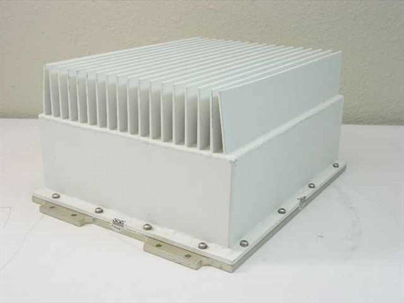 SSE Technologies 310-038336-120B M3 DC Power Supply rear and top view showing full finned aluminum heatsink enclosure