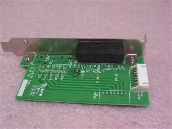 HP 5064-8576 Audio Riser Card – PCB reverse side showing internal header connector and board markings