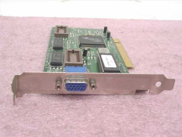 Compaq 273761-001 STB 1X0-0443-002 PCI VGA video card – front component side view showing VGA output bracket