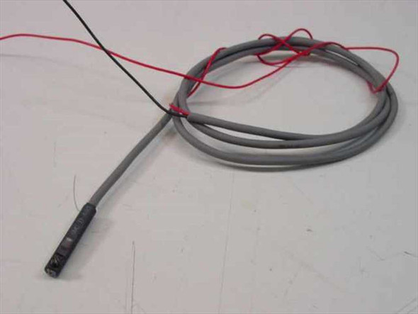 SMC D-A93 magnetic sensor auto switch showing full gray cable with red and black lead wires