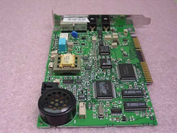 US Robotics TelePath 28.8 ISA modem card – angled top view showing PCB components and ISA edge connector