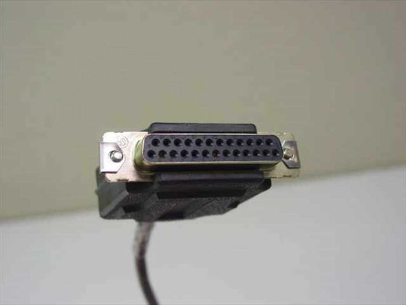 FSI 905857-001 Polaris cable DB25 female connector end close-up