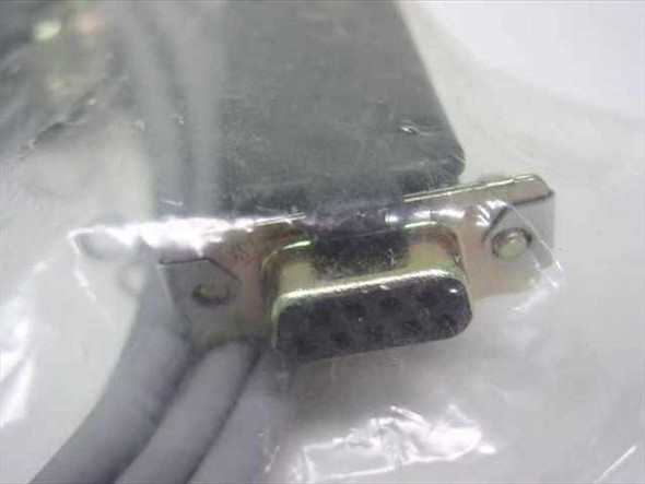 FSI 909579-010 cable — DB-9 female 9-pin D-sub connector end, close-up view