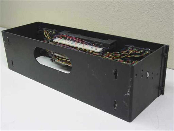 Ortronics OR-809004910 patch panel – rear/interior view showing internal wiring harness and cable routing