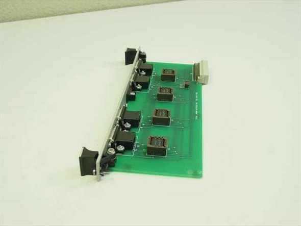 Bill West Inc PC001 Multiplexer Board – angled top view showing green PCB with transformer modules and bracket