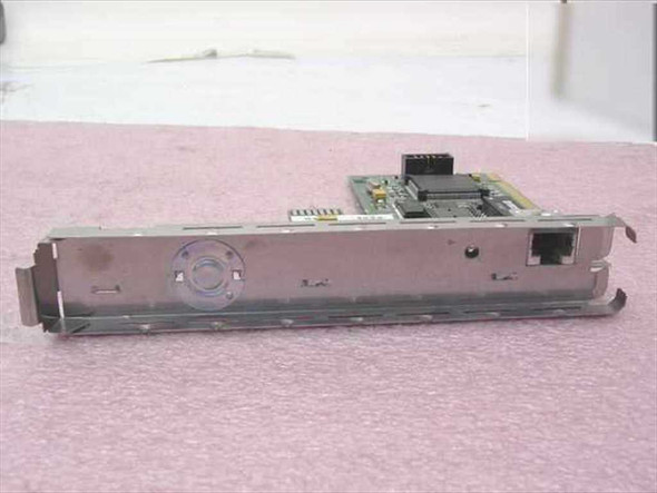 HP 5063-8790 10Base-T PCI Network Adapter Card – side profile view showing card with metal bracket and RJ-45 port