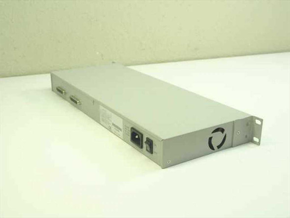 Encore ENH716-TX – rear panel view showing IEC AC power inlet and rear stacking/uplink connectors