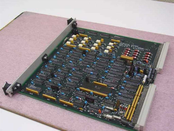Analog Devices 31-710008-001 Digital Board – reverse angle top view showing ICs, DIP packages, and capacitors