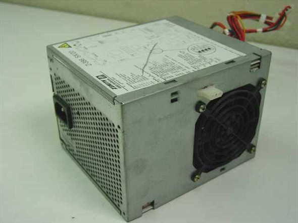 Zenith 234-1135 125W power supply – rear panel view showing 80mm cooling fan and power input socket