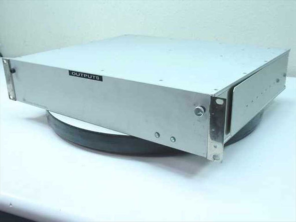 Graham-Patten Systems GPS 1401 Digital Audio Module – top and front panel view showing OUTPUTS label and rack ears