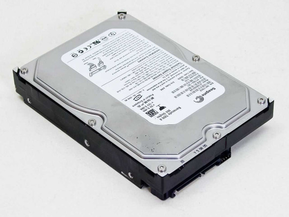 Seagate ST3300831AS 300GB Barracuda 7200.8 3.5-inch SATA hard drive — top label view showing drive from above at an angle