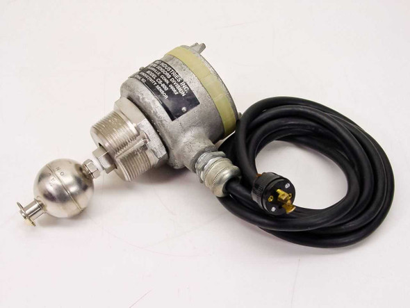 IMO Industries GEMS CS-800 Conductivity Sensor – full unit view showing die-cast aluminum body, stainless float ball, and attached multi-pin cable