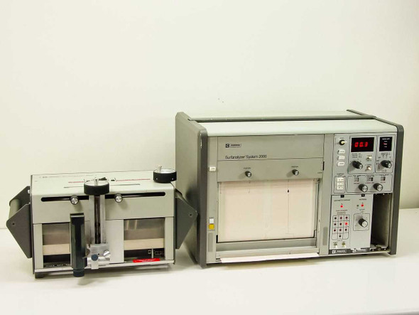 Federal Products Surfanalyzer 600 EMD-6000 and Surfanalyzer System 2000 – full system front view showing both units side by side