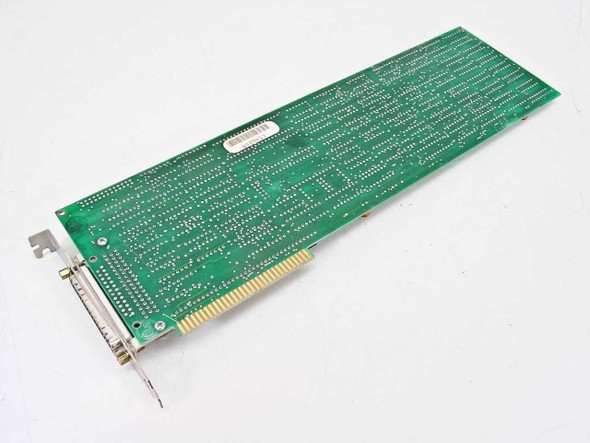 Gateway Communications 82200091-01 ISA communication card – solder-side (bottom) view showing full PCB trace layout and 50-pin D-sub connector at bracket