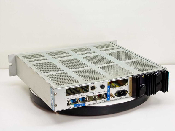 Riber CD 116 rear panel and top view showing ventilation louvers, rear connectors, and heatsink assembly