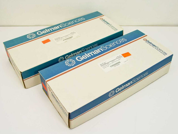Gelman Sciences AcroCap 4482 filter units — two original Gelman Sciences retail boxes stacked