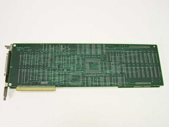 Kurzweil 9178 Rev A ISA card bottom/solder side view showing PCB traces and ISA edge connector