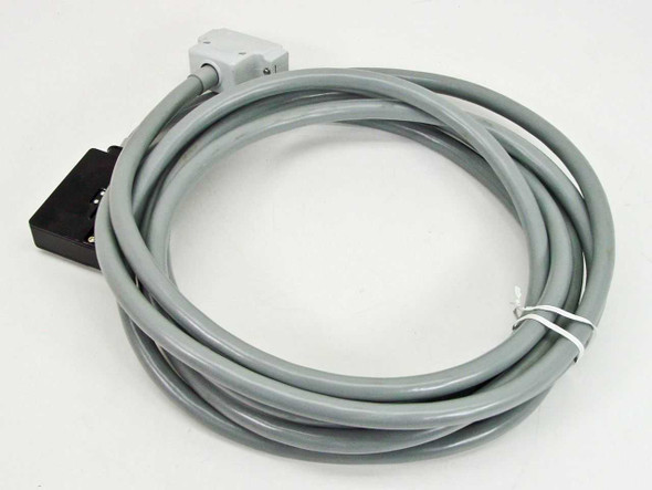 JAE DD-C1-J17 cable coiled view showing full cable run with both connectors visible