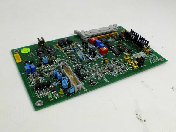 Guzik Universal Preamp V PCB 302820 — reverse angle top view showing opposite side component population and connectors