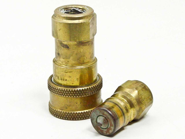 Snap-Tite 72-Series B72N6 B72C6 Quick Disconnect Brass Male Female Coupling Set