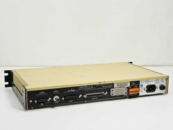 Scitec SATD4 D4/ESF Rackmount T1 Modem – rear panel overview showing all interface connectors