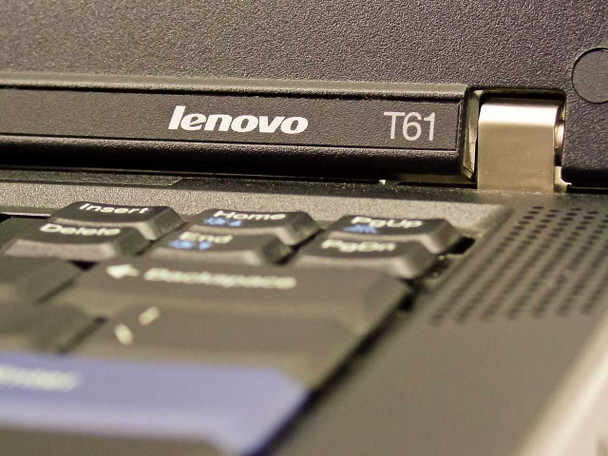 Lenovo 7658-RVU T61 Intel Core 2 Duo 2.1GHz 3GB RAM 100GB HDD - No AC adapter