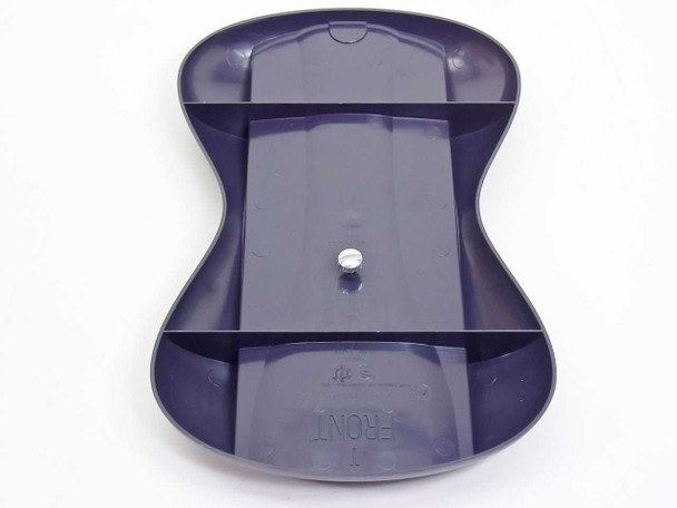 Dell 842GD OptiPlex desktop vertical stand – underside view showing ribbed base structure and FRONT orientation molding