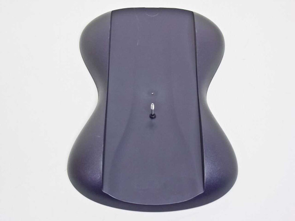 Dell 842GD OptiPlex vertical stand – top view showing curved hourglass shape and thumbscrew mount