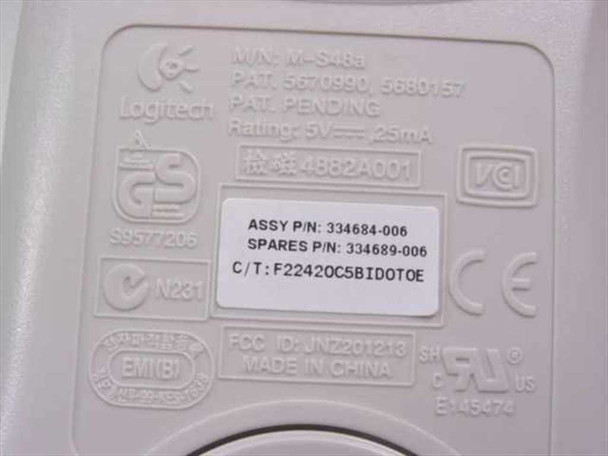 Souris COMPAQ 3 Boutons – PS/2 – Modèle 269210-006 – Occasion