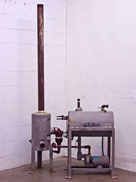 Fulton HT8 Horizontal Condensate Steam Boiler Return - System Blow-Off Separator