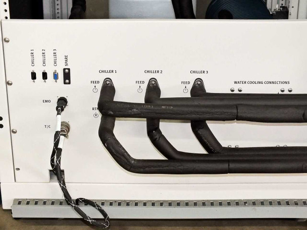 Symyx Technologies S14100 – power switch and control panel detail on front lower section