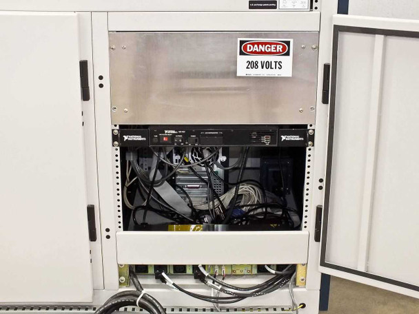 Symyx Technologies S14100 – rear cable egress and power entry panel