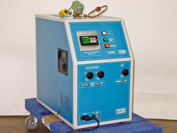 Oxford Lasers GP2000 Cryogenic Liquid Nitrogen Gas Purifier for Excimers