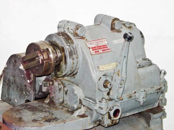 Autoflow Engineering 3173 cutter/spindle head assembly close-up — nameplate partially visible, spindle chuck and adjustable head detail