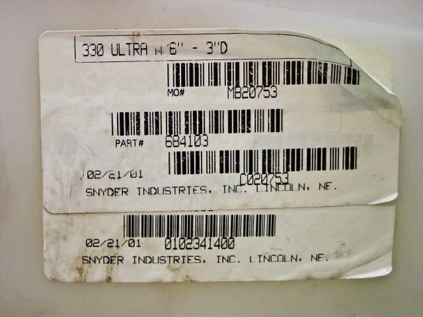 Snyder 68445 330 Gallon Industrial Tank Standard ULTRATAINER / Freight Container