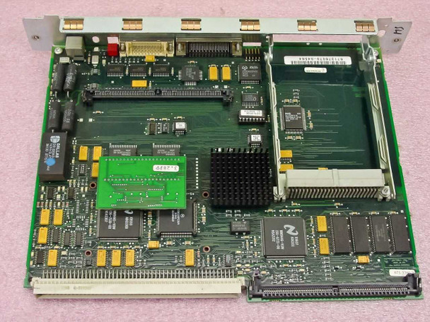 Tektronix 671-3760-70 PCBA Main Logic Board – top-side component view showing daughtercard, heatsink, and memory modules