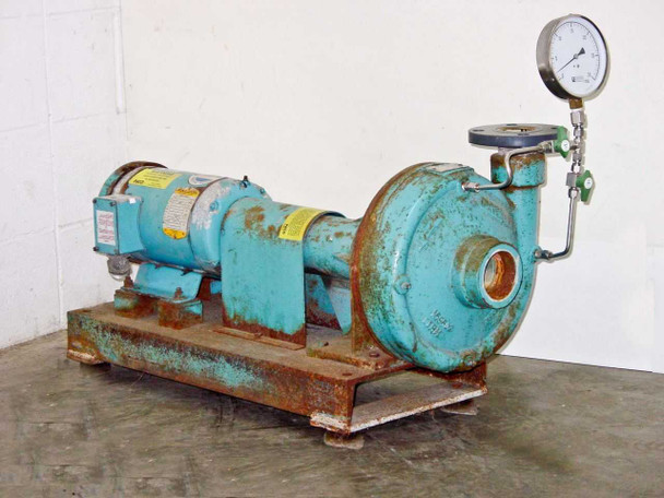 PACO LF Frame Mounted End Suction Centrifugal Pump 3-HP 100 GPM 3-Phase (20953)