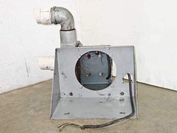Dayton 2C820 9" Blower 3" NPT w/5K586B Motor 1/3-HP 115VAC 6.6A 3450 RPM