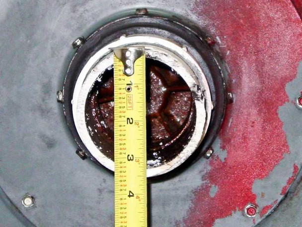 Dayton 2C820 9" Blower 3" NPT w/5K586B Motor 1/3-HP 115VAC 6.6A 3450 RPM